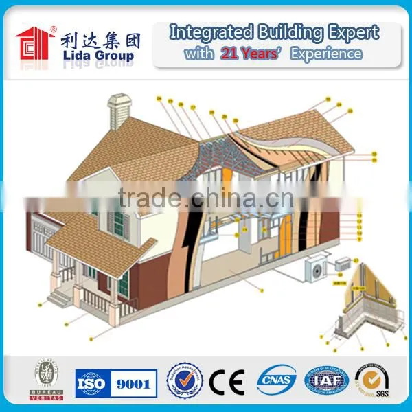 Luxury Prefab Steel Villa, Prefabricated Restaurant Building photo-3
