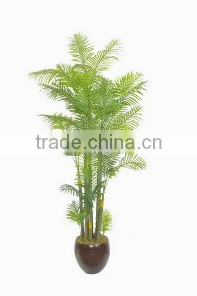 SJ12001161 Artificial Plastic Mini Palm Tree Artificial Bonsai Plant photo-2
