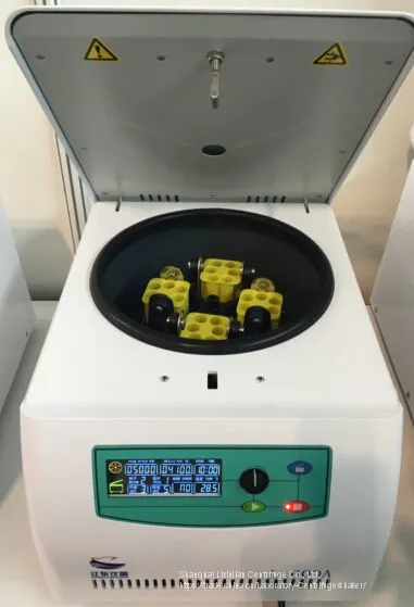 Lab Centrifuge 6,000rpm Angle Rotor Medical Centrifuge LCD Display 24 x 5m (L-600A) photo-3
