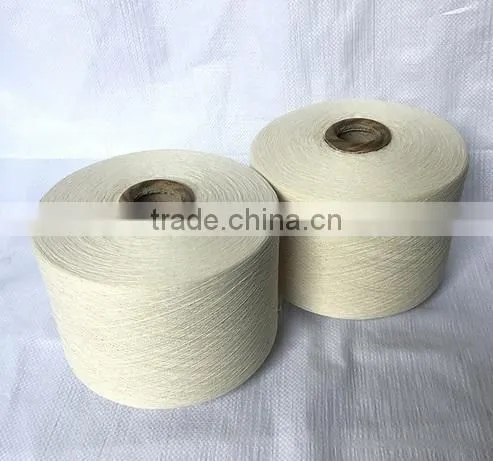 100%Raw White Regenerated Cotton Yarn for Sewing photo-2