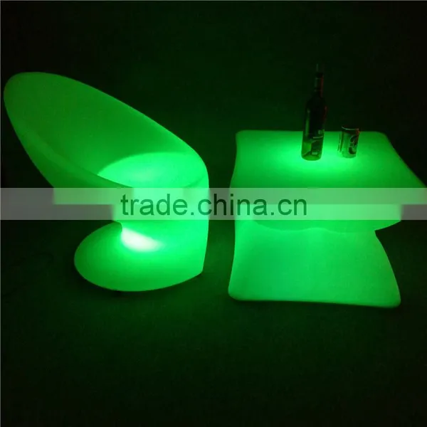 Best Selling Products 5050 RGB LED Glowing Bar Tables LED Poseur Table With 16 Changeable Colors 66*66*50cm photo-5