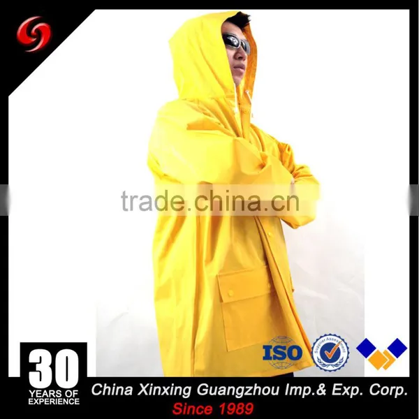 Wholesale Military Raincoat, Plastic Rain Coat With Pocket photo-3