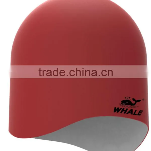 New Fashional 3D Shape Reversible 100% Silicone Dome Swim Cap (CAP-1800) photo-4
