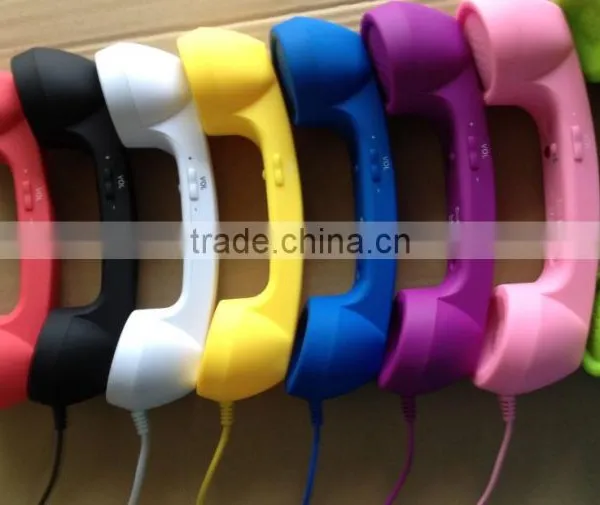 Anti-radiation Bling Retro Cellphone Handset for Iphone and Smartphone photo-3