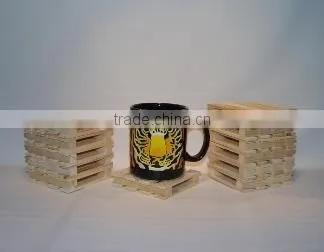 Miniature Wood Craft Pallets Custom Board Coasters photo-3