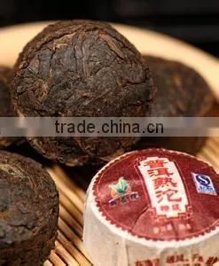 Organic slimming tea puerh blood sugar reducing tea mini tuo tea