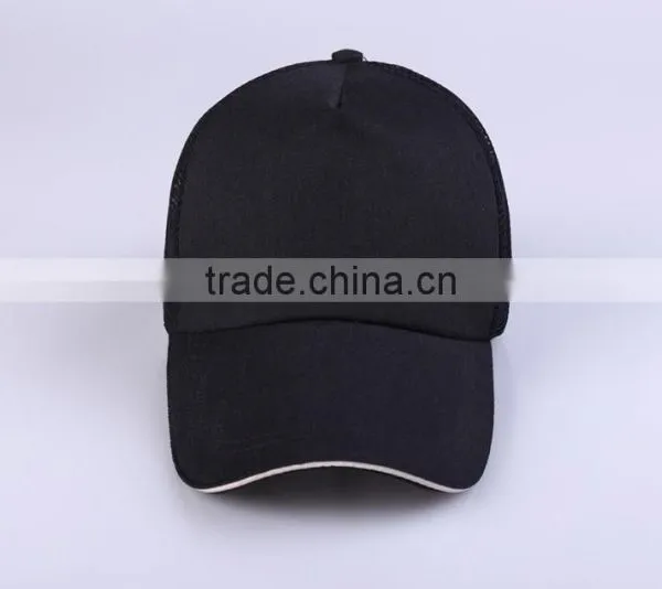 6 Panel Plain Man Trucker Hat Custom Mesh Baseball Cap Blank Unisex Mesh Cap photo-4