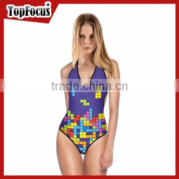 Made in China 2017 Hot Style Monokini Swimsuit Thong Bikini photo-2