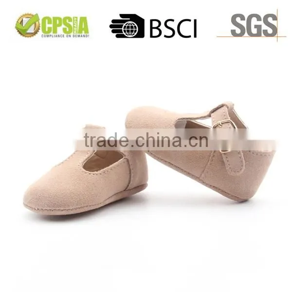 Cheap Baby T-bar Shoes 2017 Casual Soft Leather Baby Shoes photo-2