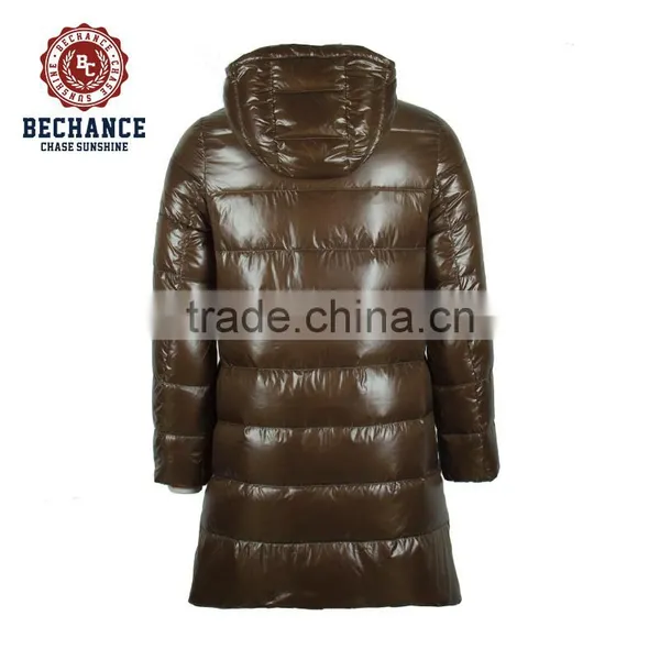 Women's Fashion Winter Long Down Coat Jackets Factory photo-3