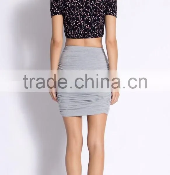 New Style Cute Floral Print off Shoulder Women Fashion Top photo-4