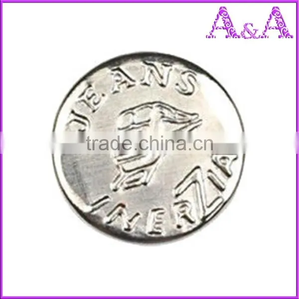 New Trend Product Brass Metal Jeans Button photo-6