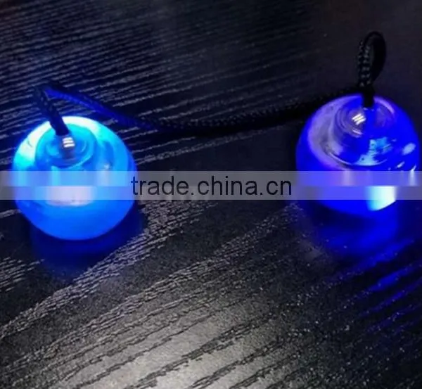 Flashing Led Light Up Finger Fidget Thumb Chucks Anti Stress Toys Multi Colors Finger LED Yo Yo Ball photo-6