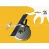 Solar Plane Model As Car DecorationJS-14