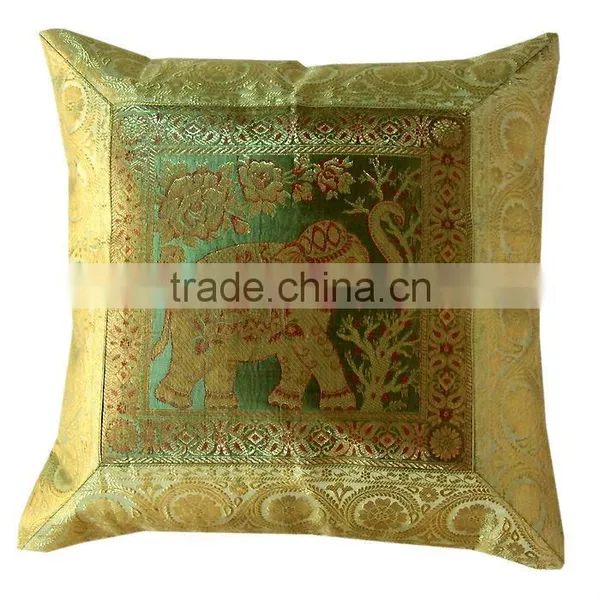 Elephant Design Jacquard Cushion Covers photo-4