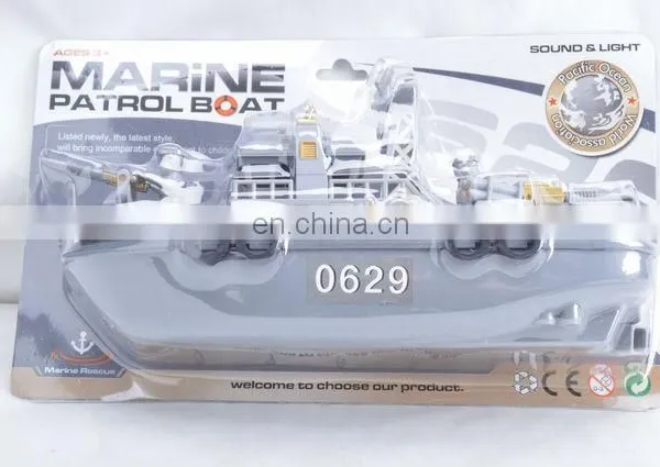 2014 New Product Marine Patrol Boat Plastic Toy