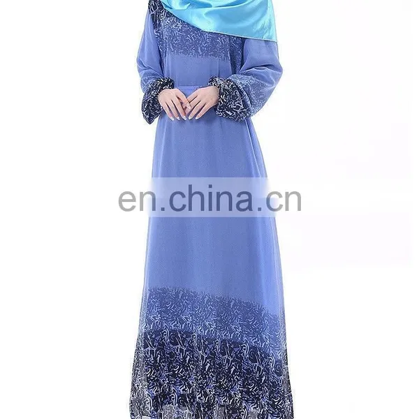 New Fashion Long Sleeve Muslim Dress photo-5