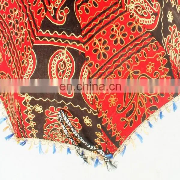 Jaipuri Tranditional Garden Umbrellas Outdoor Patios Handmade Embroidery Rajasthani Indian Parasol photo-2