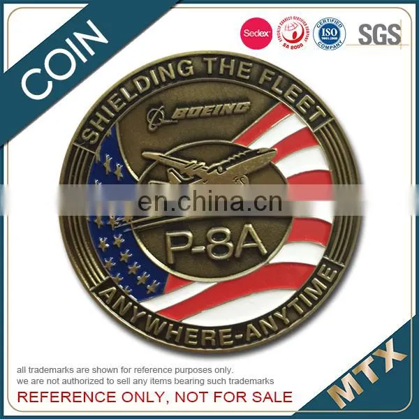 Iron Stamped Soft Enamel Souvenir Coin With Epoxy photo-6