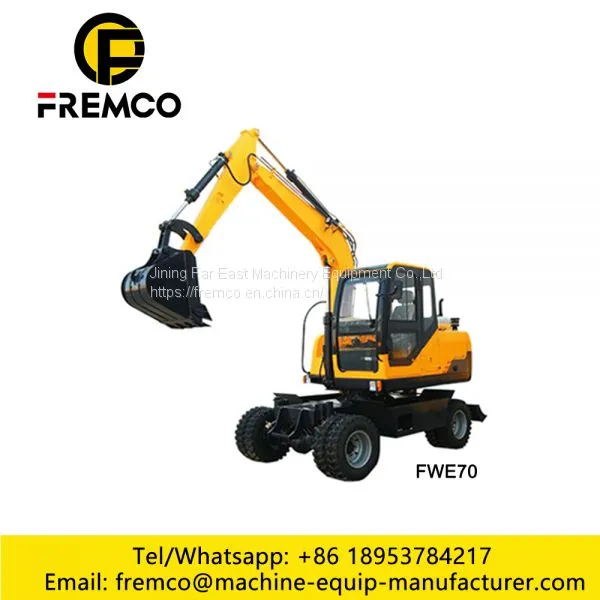 FWE70 Small Wheel Excavator 7.0 Tons photo-2
