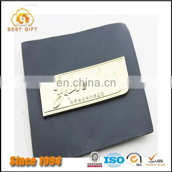Guangdong Wholesale Custom Logo Cheap Hardware Clothing Accessories Label Metal Logo Patches for Jeans photo-5