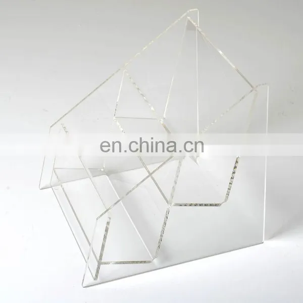 2 Tier Acrylic Wedding Greeting Card Display Stand photo-2