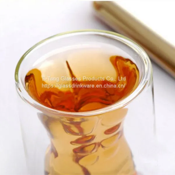 New Wholesale Strong Muscle Man Body Shaped Double Wall Shot Drinking Glass Wine Whiskey Beer Cup Bar Cup photo-2