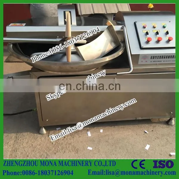 Speed Fast Frozen Meat Cutter Machine/meat Bowl Cutter photo-4