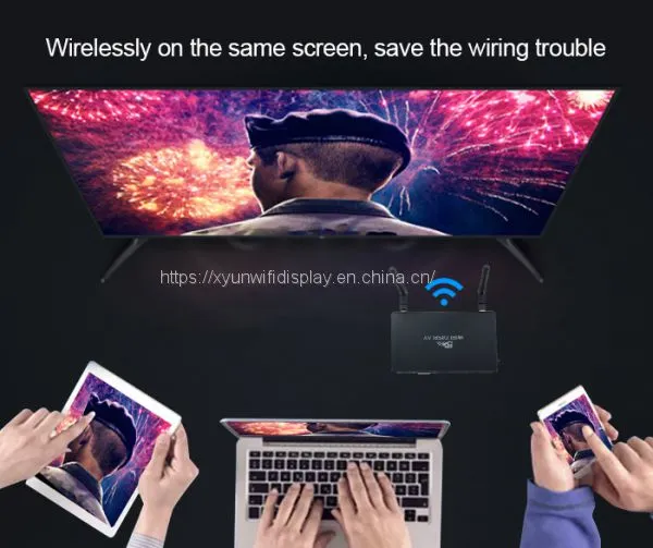 1080p Miracast Mirror Link Wifi Display Transmitter and Receiver With Remote Control photo-3
