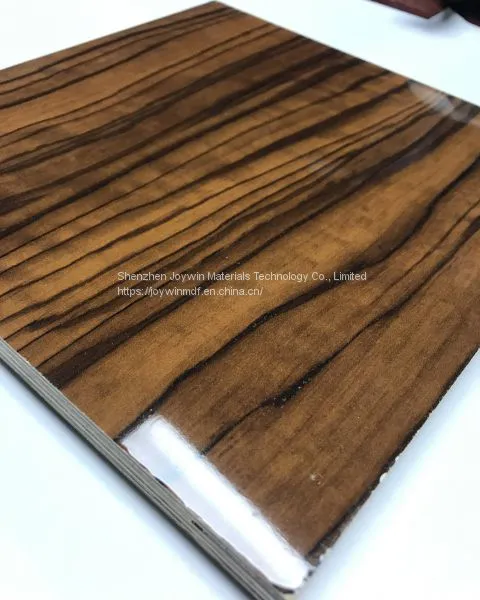 Hot Sale~gloss Plywood for Partition Wall Board With Reconstituted Veneer photo-3