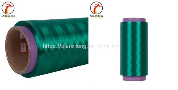 Green UHMWPE Dyed Yarn,high Strength Colorful Polyethylene Filament Yarn for Fishing Lines 50D photo-4