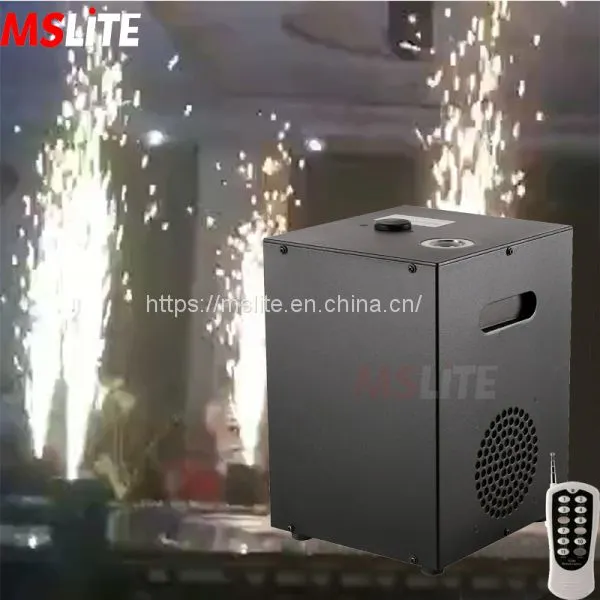 Cold Fireworks Stage Fountain Safe Fireworks Cold Sparklers Machine For Wedding and Party Use