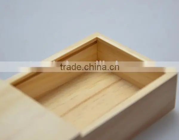 Custom Logo and Color Sliding Lid Solid Pine Wooden Pencil Box,small Wood Pencil Packing Box photo-4