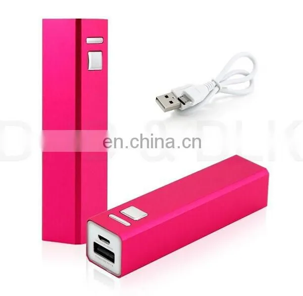 Super Mini Power Bank Lipstick 18650 Battery Power Bank Mini Metal Battery Power Bank Charger photo-3