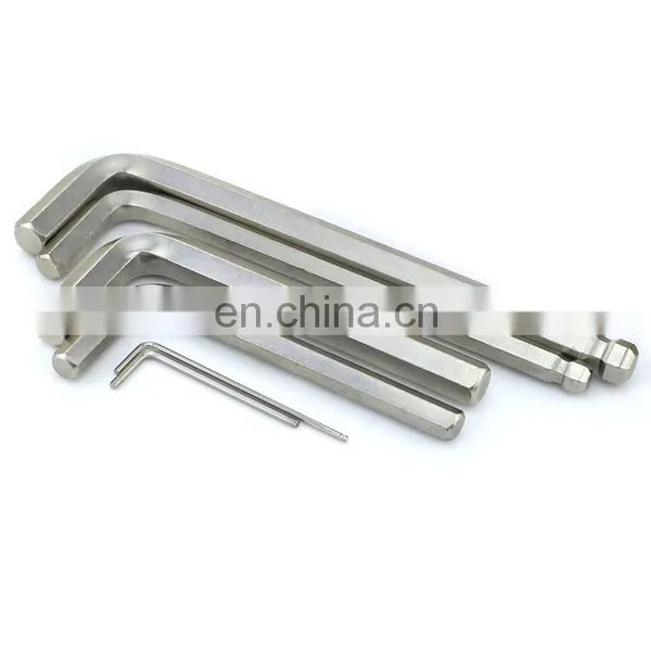 Stainless Steel Nickle Plated Ball Point Hex Allen Key 20mm photo-3