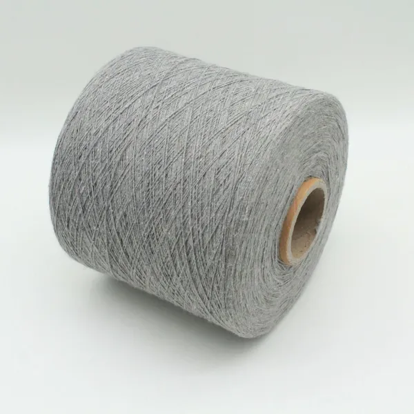 Cangnan Glove Yarn Manufacturer Supplies Ne6 Gray Glove Yarns With 65/35 Polyester-cotton Glove Yarn