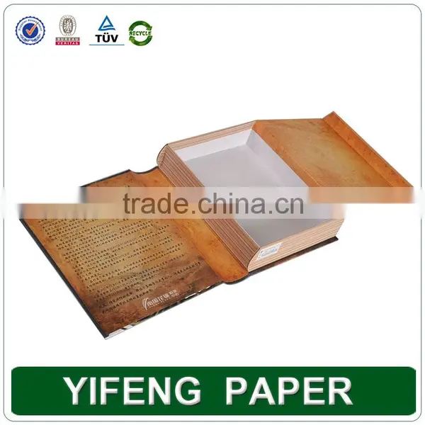 Yifeng Custom Magnetic Closure Book Shape Paper Gift Box photo-3