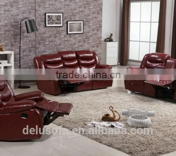 Modern Home Furniture Best Sale Sectional Pure Leather Sofa Set photo-4