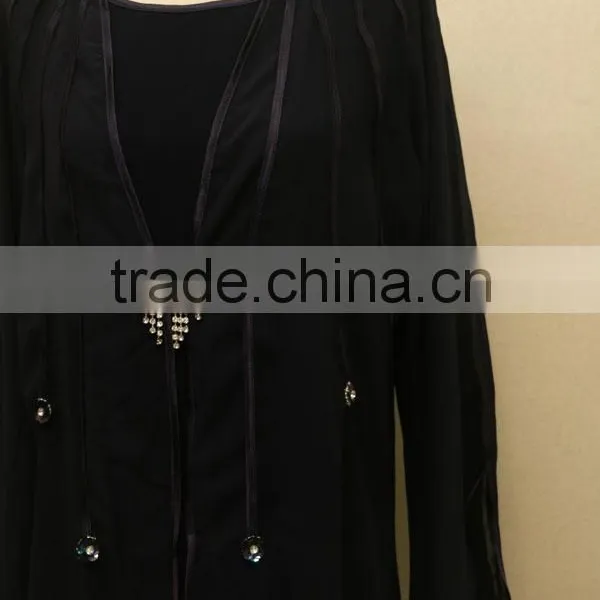 Long Fashion Jewel Two Pieces Long Dress photo-2