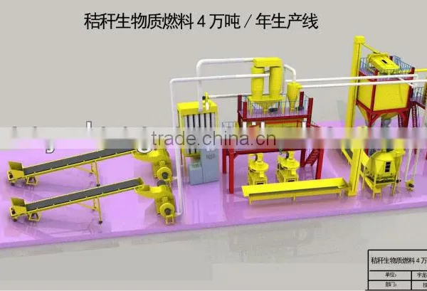 2t/h Organic Fertilizer Cylindrical Pellet Production Line (CE)