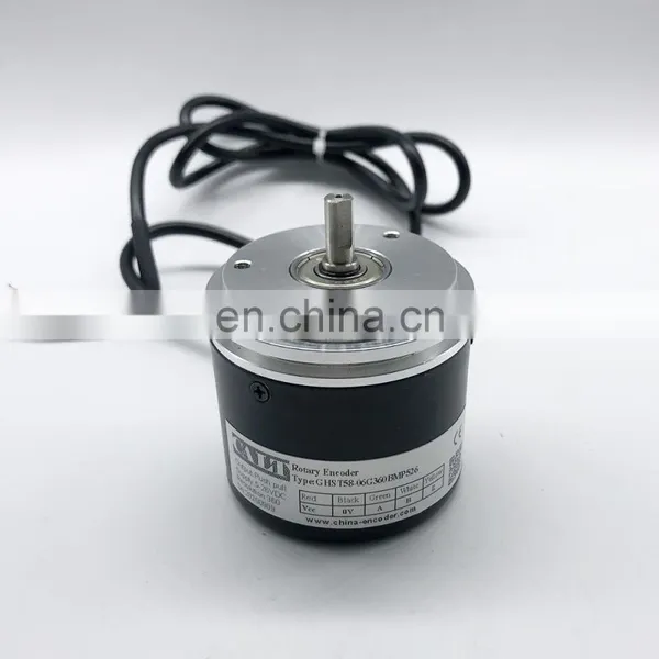 GHST58-06G2048BMT5 58mm Outer Diameter ABZ Phase Rotary Shaft Encoder for Length Measuring photo-4