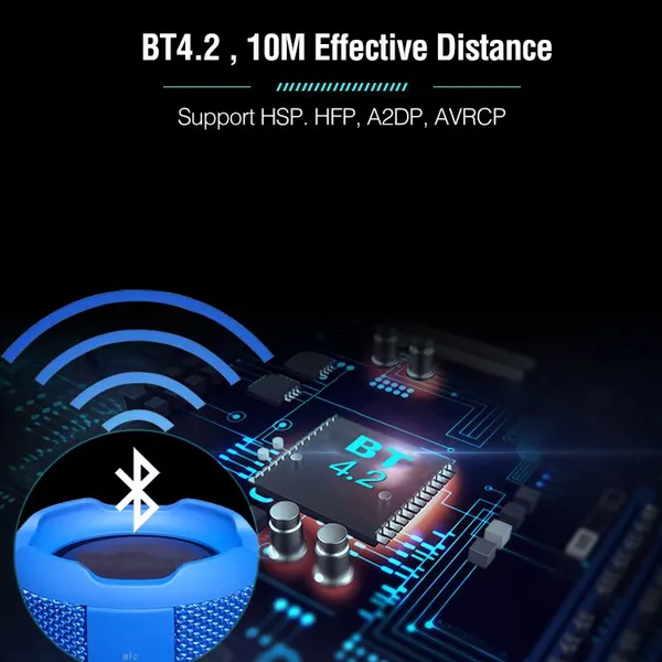 Newest Super Bass Desktop Ipx5 Sports Handsfree Portable Waterproof Outdoor Mini True Wireless Speaker photo-5