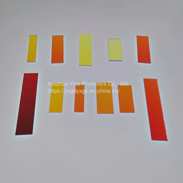 Optical Glass IR Filter Lens and 254nm 340nm 365nm UV Bandpass Filters photo-2