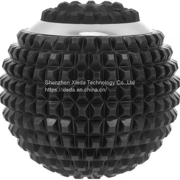 4 Speeds Vibrating Yoga Massage Ball USB Rechargeable, Waterproof, Support Customization Brand photo-5