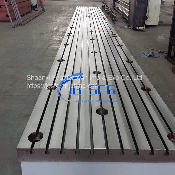 Cast Iron T-slotted Surface Plates/ Tables photo-5