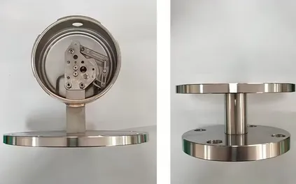 Diaphragm Thread 14*1.5 Stainless Steel 316L Shock, Corrosion and High Temperature Diaphragm Pressure Gauge photo-3
