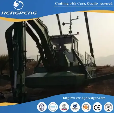 Versatile Watermaster, Amphibious Multipurpose Dredger for Efficient Waterway Projects