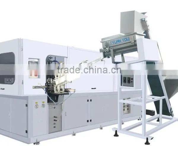 automatic pet stretch blow molding machine