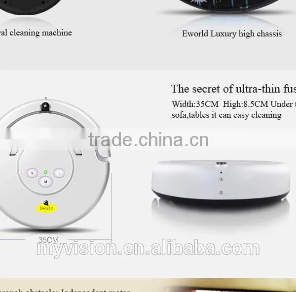 Suction Type Vacuum Cleaner Motor , 24W Electric Road Sweeper , 14.4V Robot Vacuum Cleaner Price photo-3