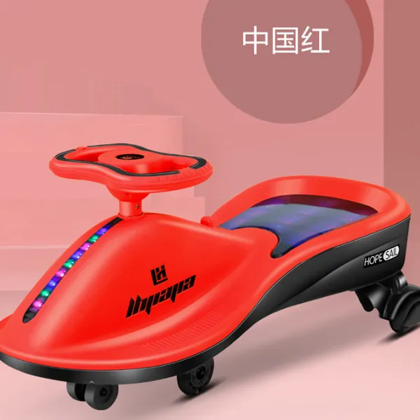 Children's Torsion Bike, Universal Wheels, Baby's yo yo Bike, 1-3 to 6 Years Old, Sliding and Swinging Bike, Lighting,（Wechat:13510231336） photo-3